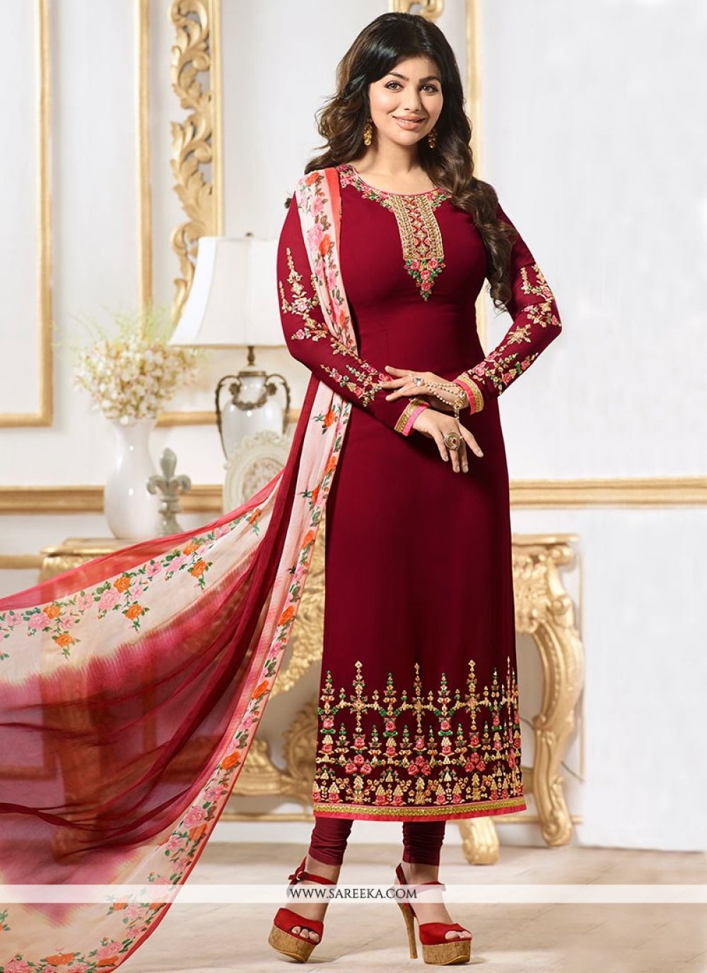 Saree ka designer outlet suit