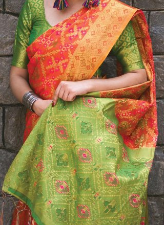Banarasi Silk Weaving Work Classic Saree