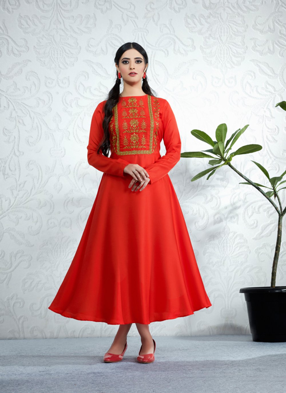 party wear kurti sets