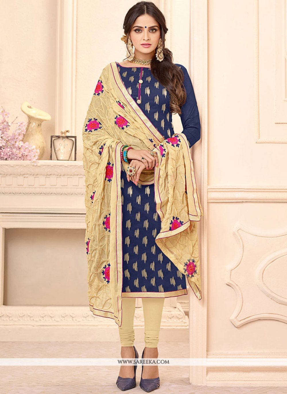 churidar work material