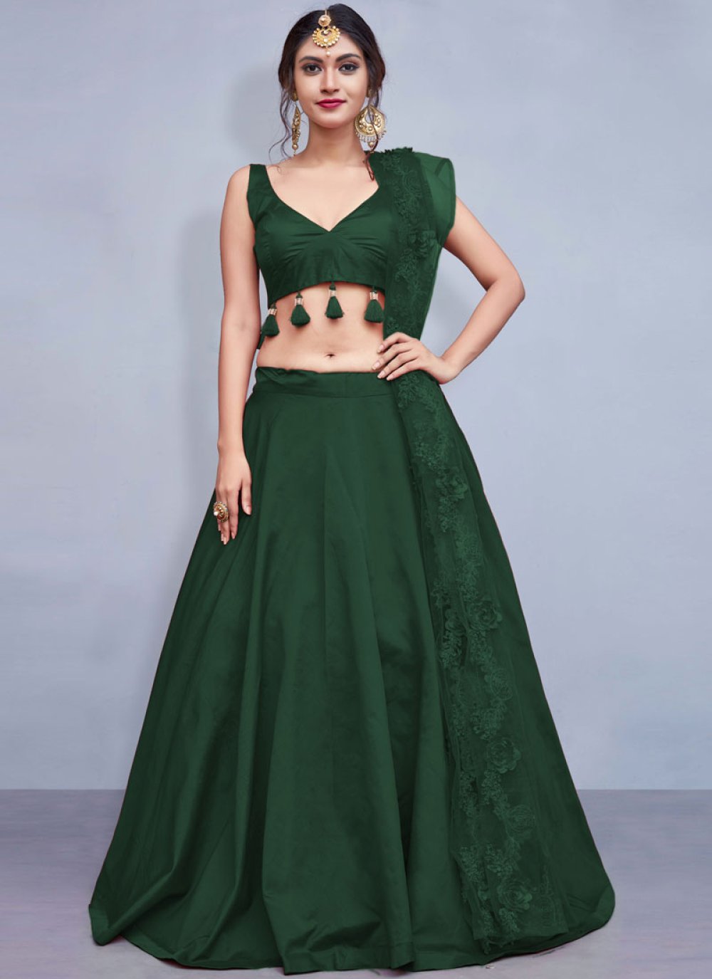 Green Readymade Lehenga Choli Buy Online Wedding Lehenga Choli 9214