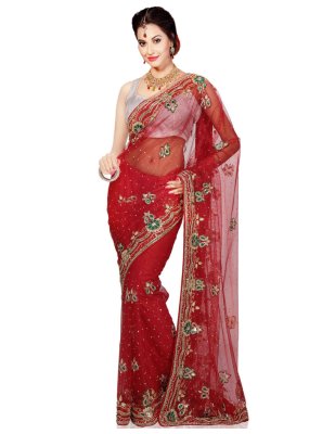 Handwork Work Classic Designer Saree