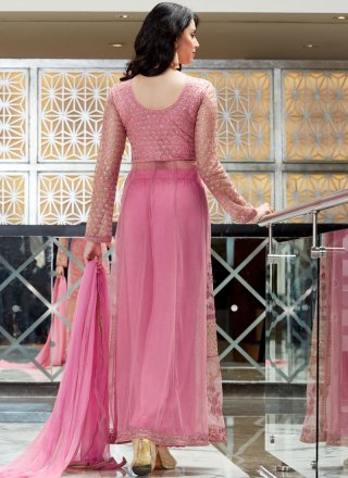 Net Pink Designer Lehenga Choli