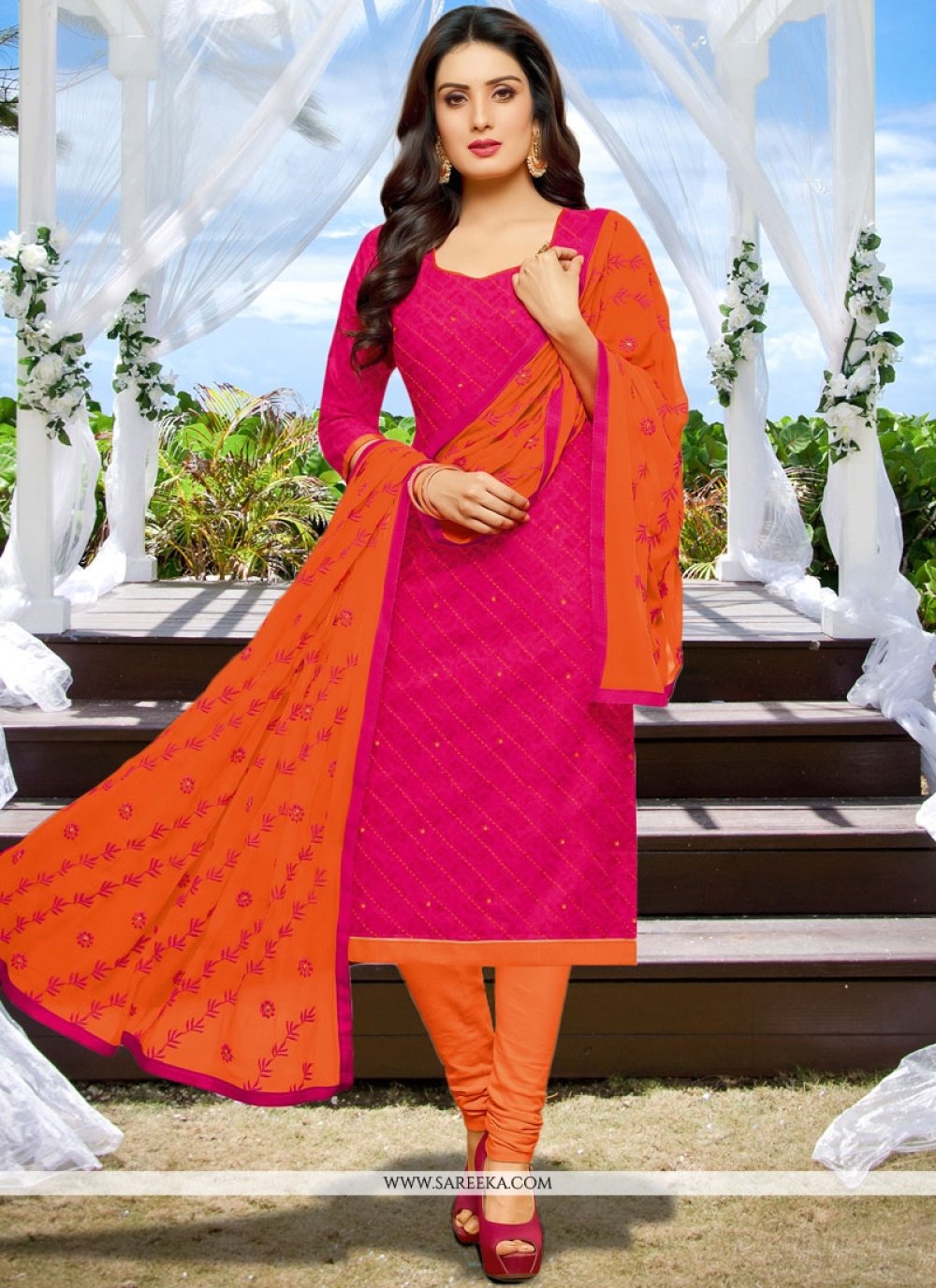 Buy KSUT Yellow Cotton Embroidered Kurta Pant Set With Dupatta for Women  Online @ Tata CLiQ