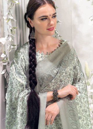pashnima silk Multi Colour Printed Saree