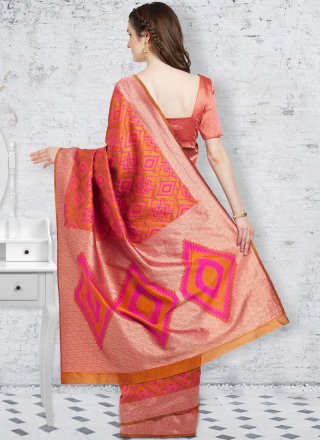 Patola Silk  woven Work Casual Saree