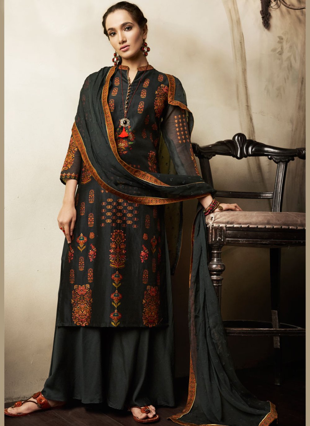 Shop Print Work cotton lawn Designer Pakistani Suit Online 80305 Pakistani Suits