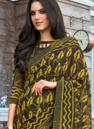 Printed Saree For Casual