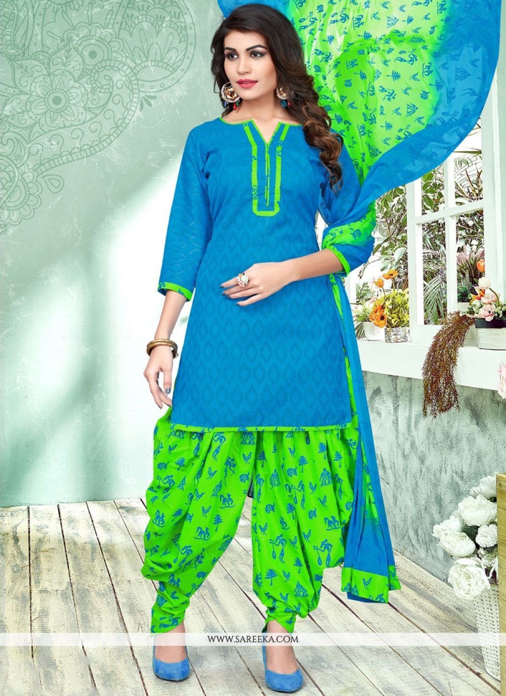 Rayon Patiala Price in India - Buy Rayon Patiala online at Shopsy.in