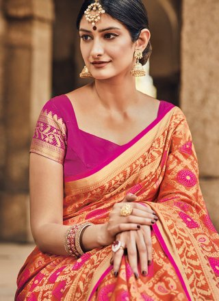 Weaving Work Art Silk Designer Traditional Saree