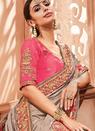 Zari Art Silk Designer Traditional Saree