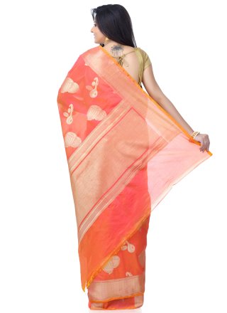 Zari Banarasi Silk Classic Designer Saree in Pink