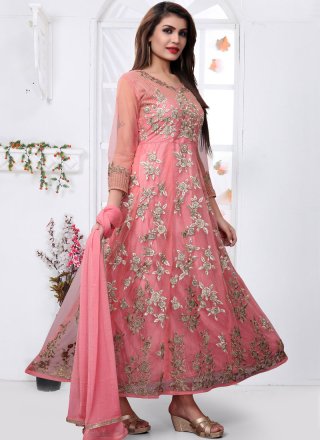 Ankle Length Designer Suit For Party