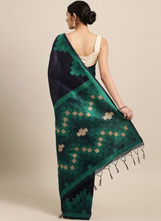 Art Silk Woven Traditional Saree