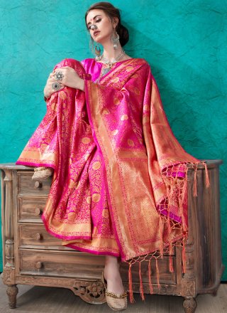 Banarasi Silk Ceremonial Designer Saree