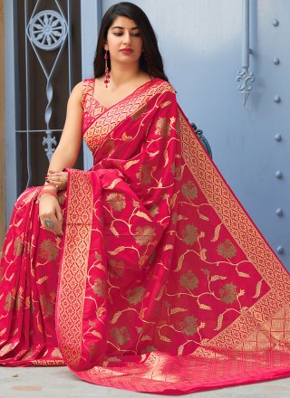 Banarasi Silk Reception Silk Saree
