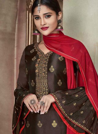 Banglori Silk Churidar Designer Suit