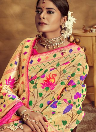 Designer Traditional Saree For Bridal