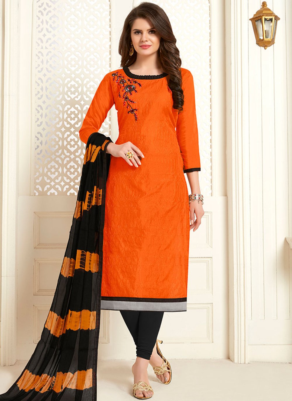 Shopping zone 2025 cotton churidar set