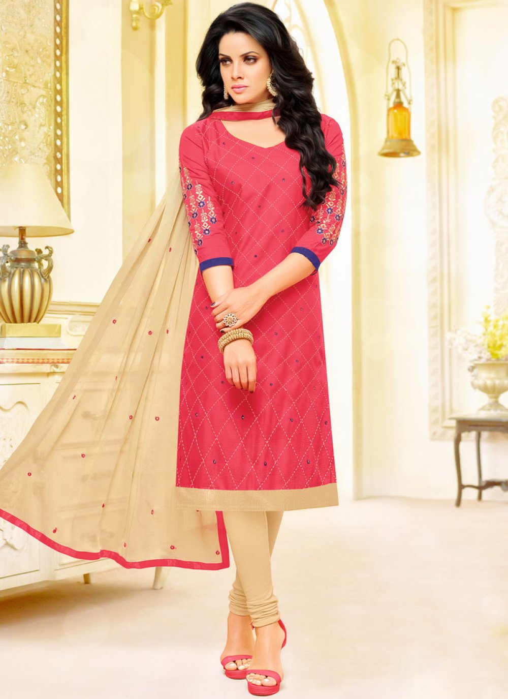 Churidar Neck Designs For Stitching For Cotton Churidars