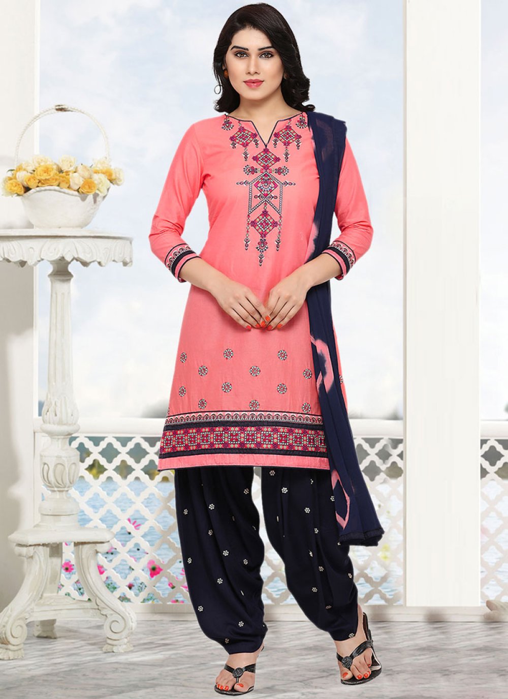 punjabi suit embroidery