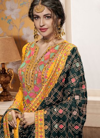 Faux Georgette Festival Designer Pakistani Suit