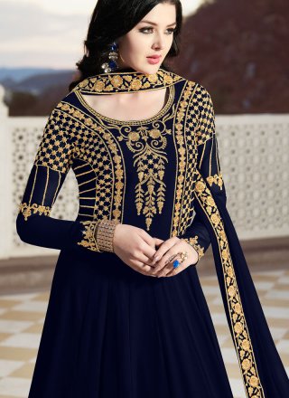 Floor Length Anarkali Suit For Party