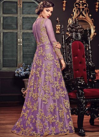 Floor Length Anarkali Suit For Reception