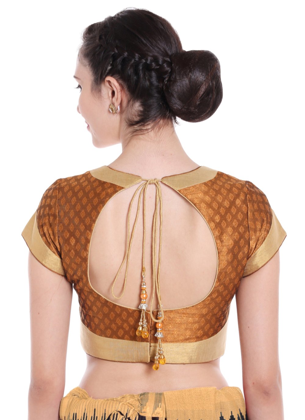 banarasi blouse ke gale