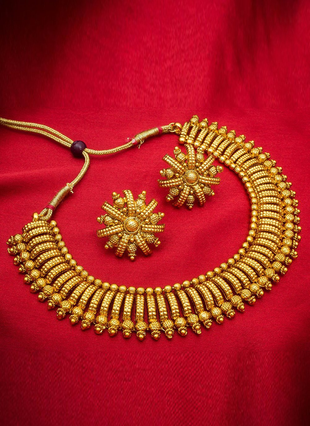 Gold Color Necklace Set