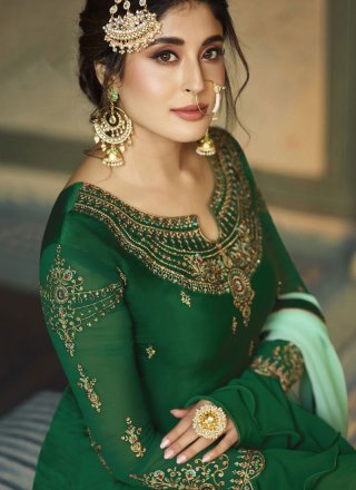 Green Color Designer Salwar Suit