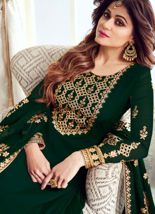 Green Designer Salwar Suit