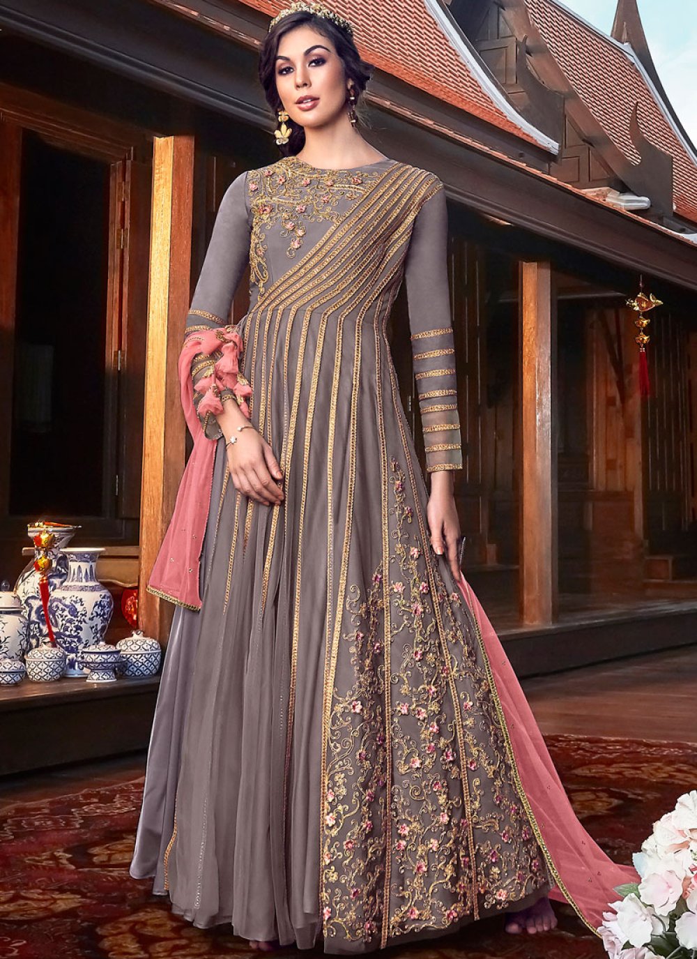 anarkali floor length suits online