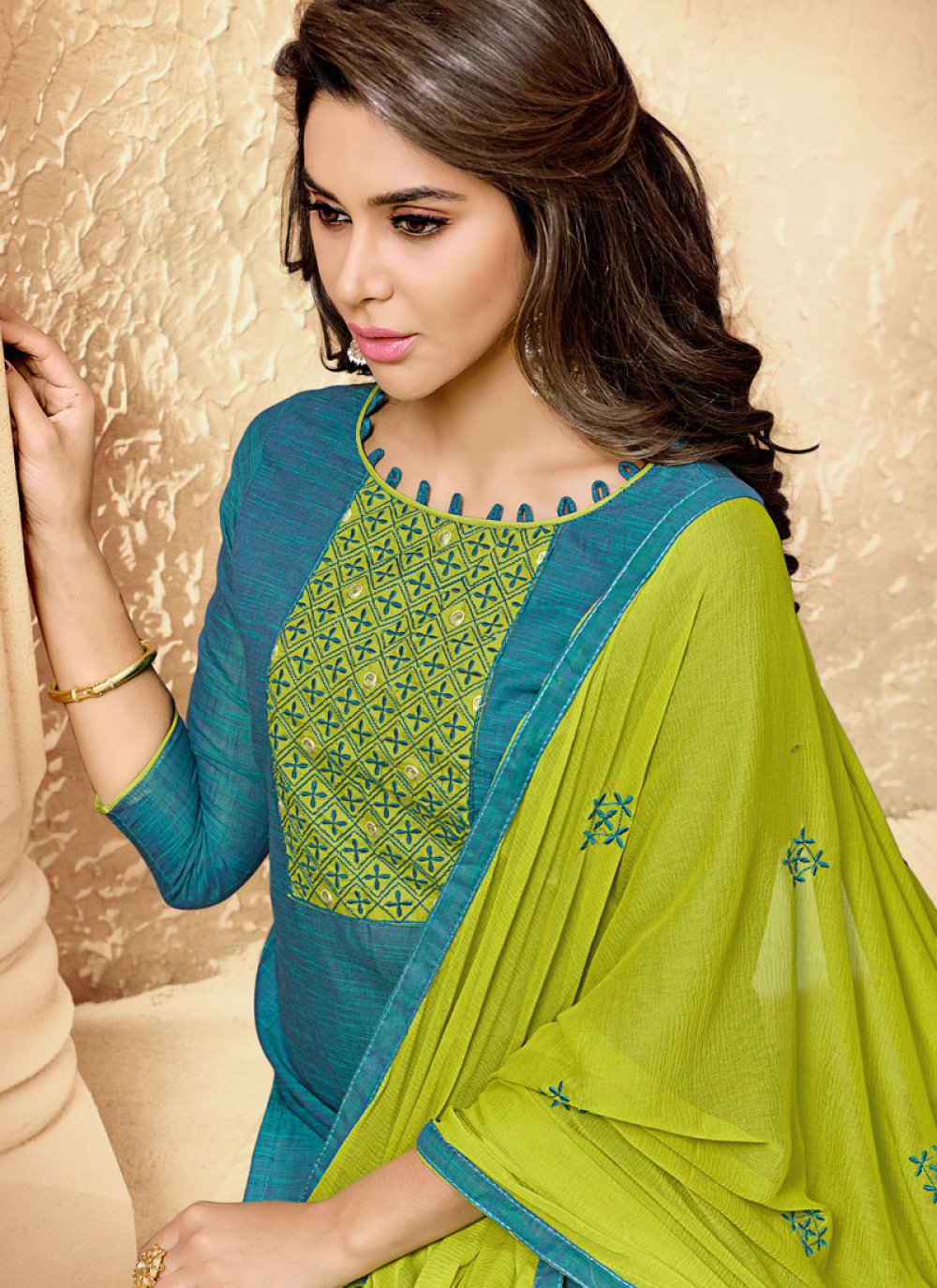 handloom cotton churidar