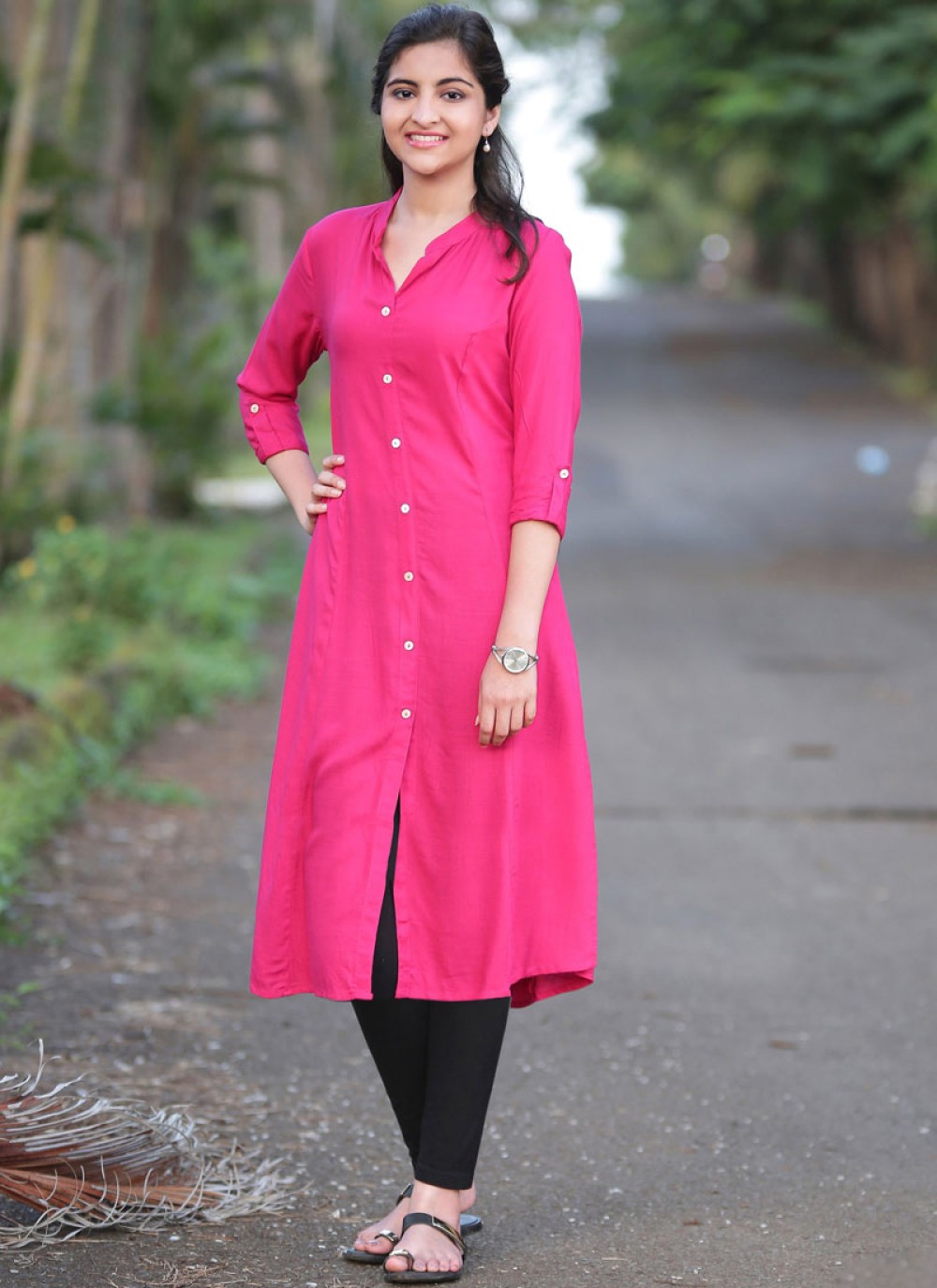 Jaipur Kurti Salwar Suits and Sets  Buy Jaipur Kurti Pink Solid Kurta And  Palazzo With Dupatta Set of 3 Online  Nykaa Fashion