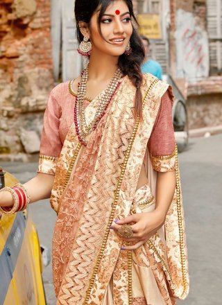 Lycra Traditional Designer Saree