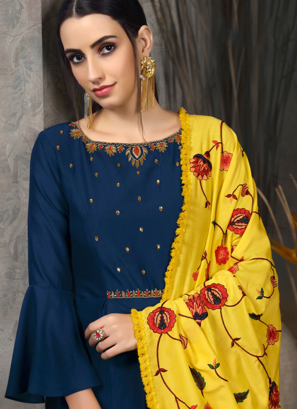 cotton anarkali salwar