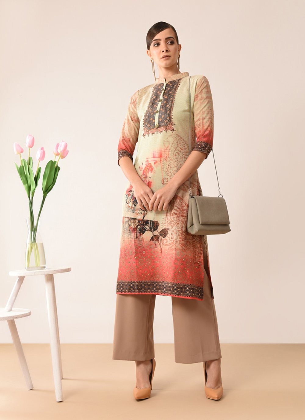 apron style kurti