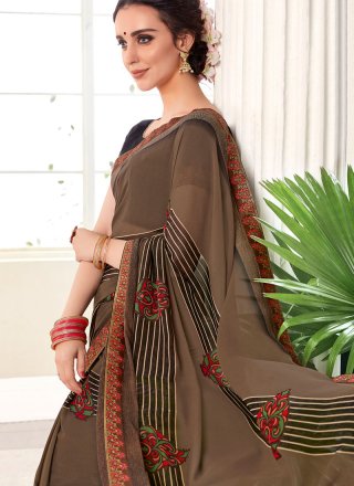 Multi Colour Weight Less Printed Saree