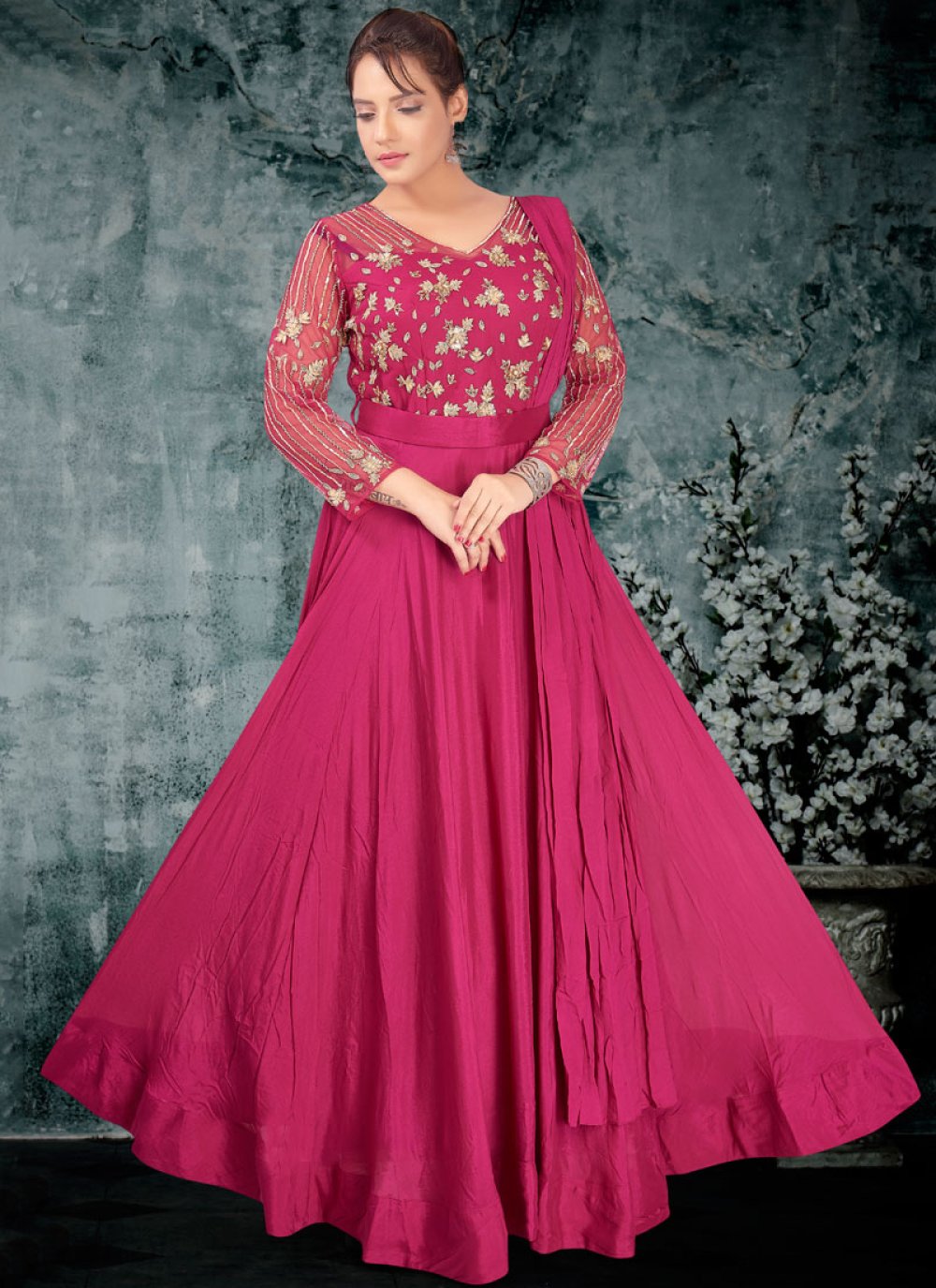 net full gown