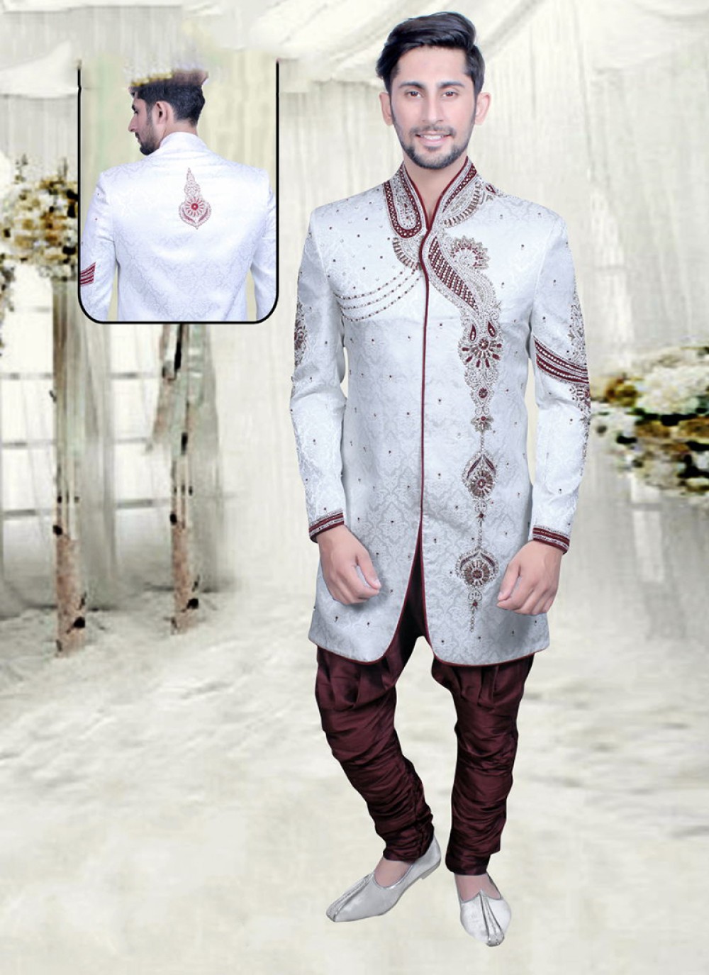 mehndi sherwani