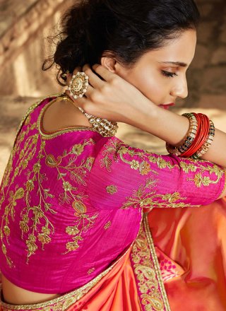 Patch Border Banarasi Silk Classic Designer Saree