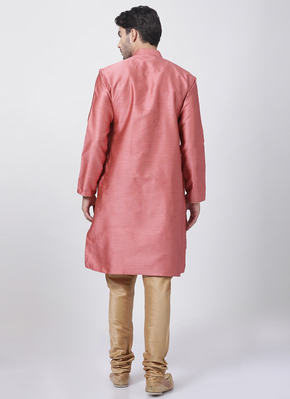 Shop Pink Reception Kurta Pyjama Online 125818