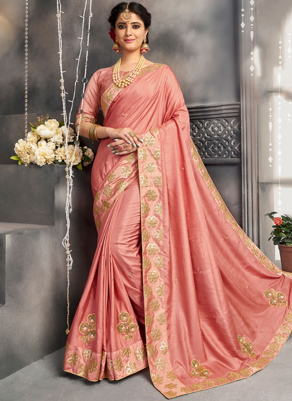 saree for ladies sangeet