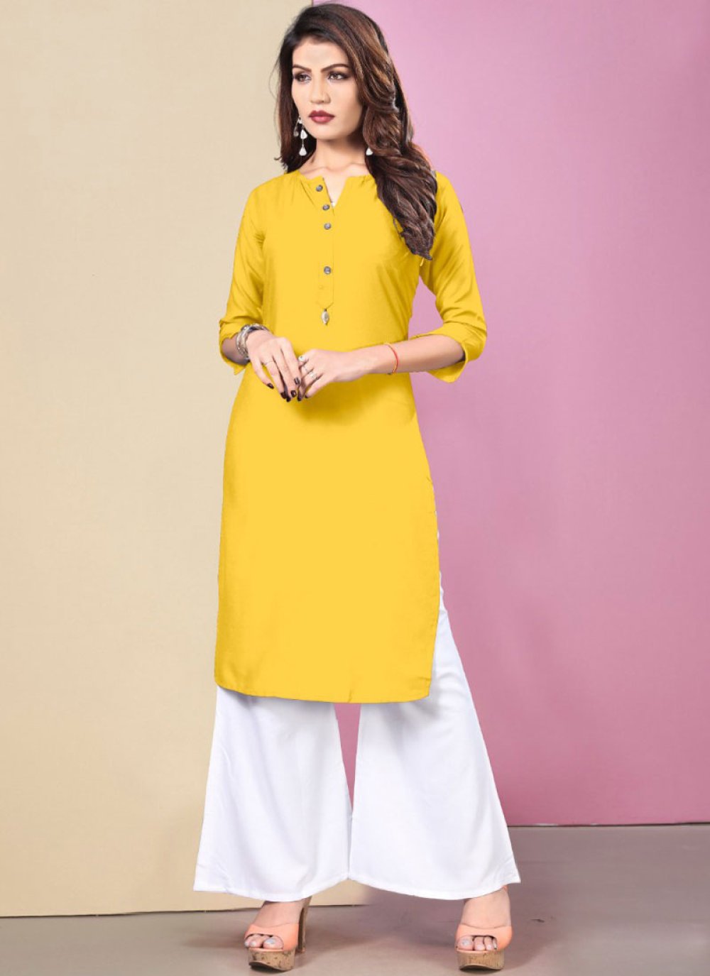 Buy Sanayaz Pathani Suit Mustard Yellow XL at Amazonin