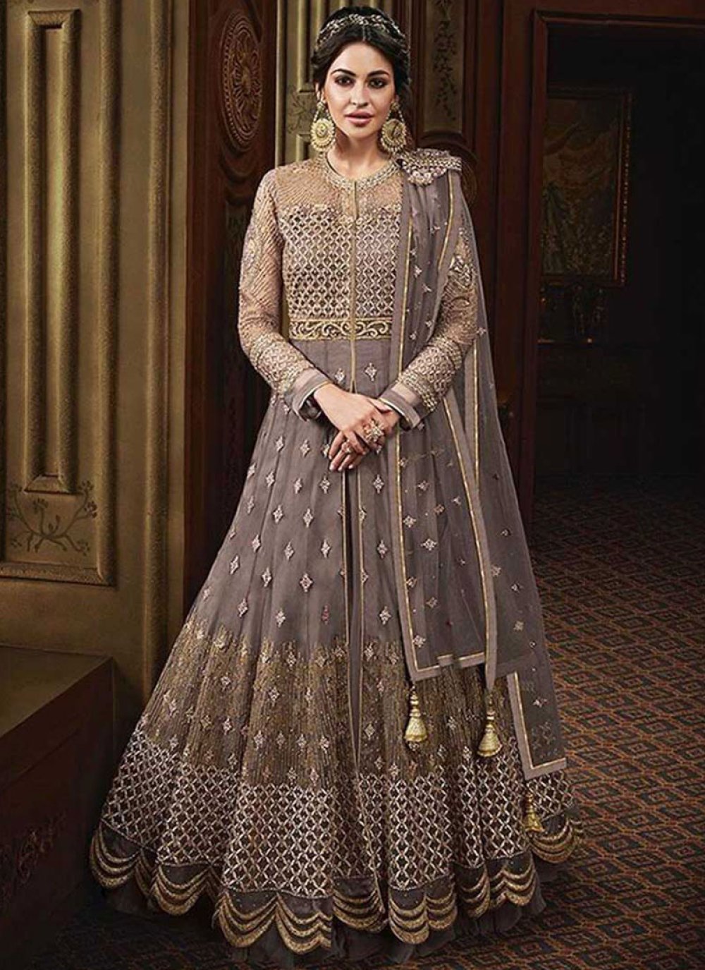 Full length anarkali suit best sale