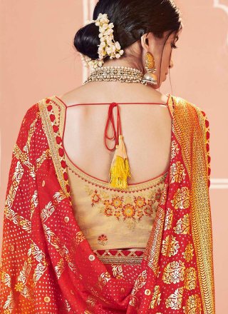 Shaded Saree For Ceremonial