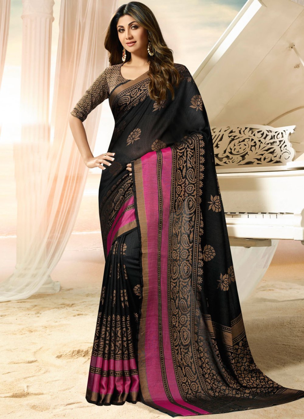 Shilpa Shetty Kundra: Saree Styles That Only This Gorgeous Can Pull Off -  Urban Asian
