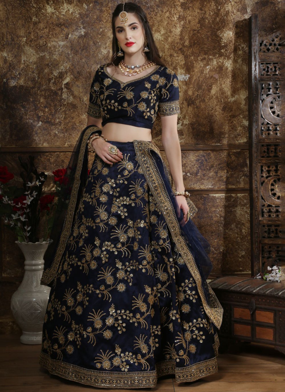Designer lehenga blouse online Clearance