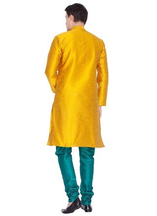 Yellow Ceremonial Kurta Pyjama